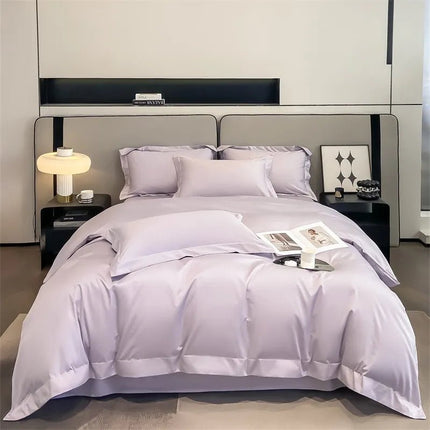 Parure de lit en coton égyptien 1000TC 150x200 cm en