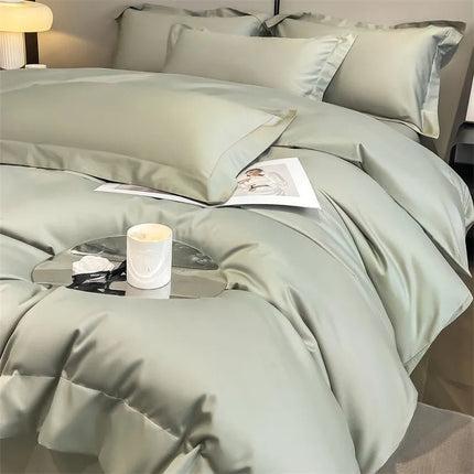 Parure de lit en coton égyptien 1000TC 200x230 cm en