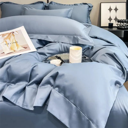 Parure de lit en coton égyptien 1000TC 200x230 cm en