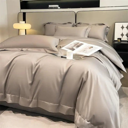 Parure de lit en coton égyptien 1000TC 200x230 cm en