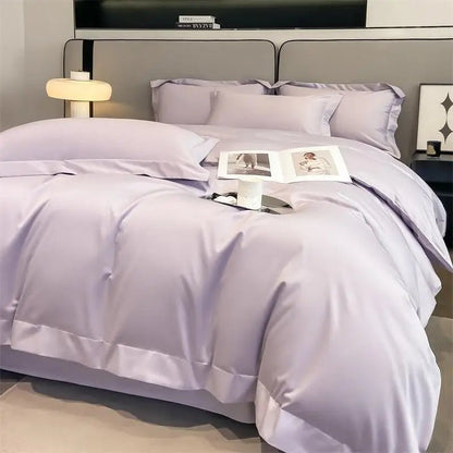 Parure de lit en coton égyptien 1000TC 200x230 cm en