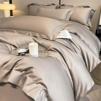 Parure de lit en coton égyptien 1000TC 200x230 cm en