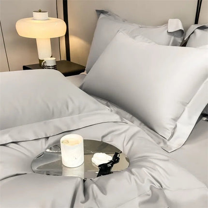 Parure de lit en coton égyptien 1000TC 200x230 cm en