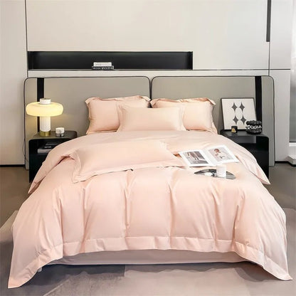 Parure de lit en coton égyptien 1000TC 200x230 cm en