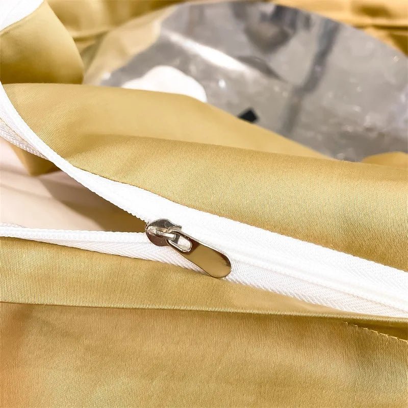 Parure de lit en coton égyptien 1000TC 200x230 cm en