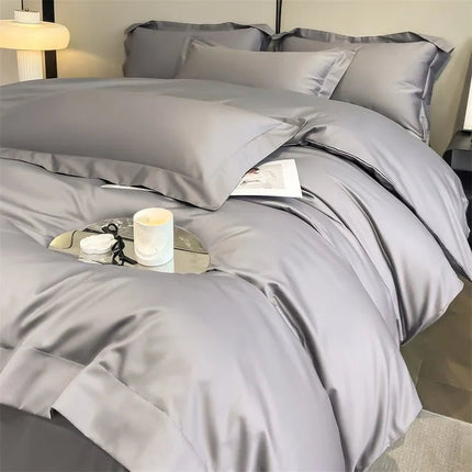 Parure de lit en coton égyptien 1000TC 200x230 cm en