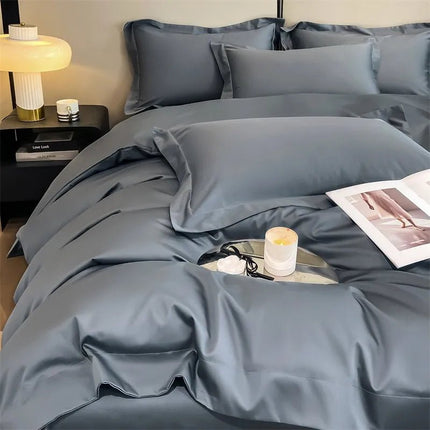 Parure de lit en coton égyptien 1000TC 200x230 cm en