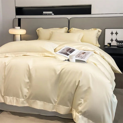 Parure de lit en coton égyptien 1000TC 200x230 cm en