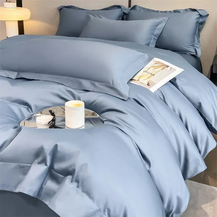 Parure de lit en coton égyptien 1000TC 200x230 cm en
