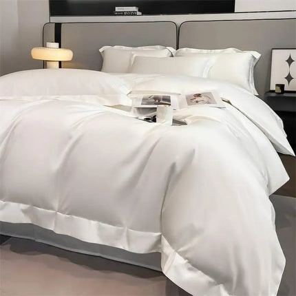 Parure de lit en coton égyptien 1000TC 200x230 cm en