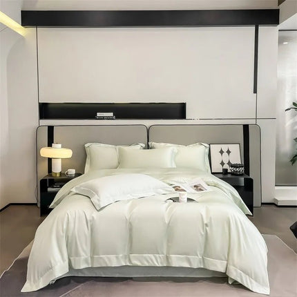 Parure de lit en coton égyptien 1000TC 200x230 cm en