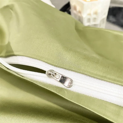 Parure de lit en coton égyptien 1000TC 220x240 cm en