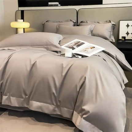 Parure de lit en coton égyptien 1000TC 220x240 cm en