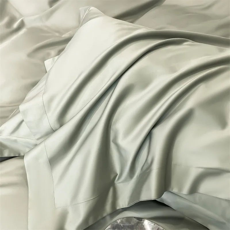 Parure de lit en coton égyptien 1000TC 220x240 cm en