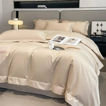 Parure de lit en coton égyptien 1000TC 220x240 cm en