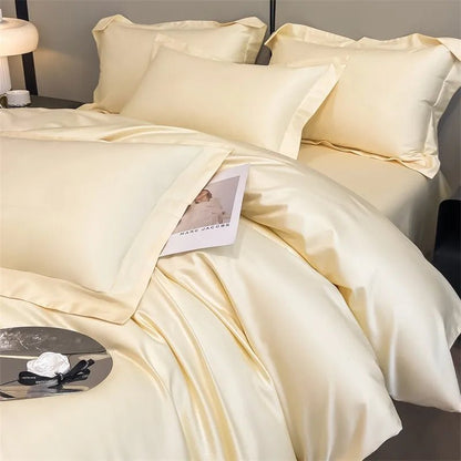 Parure de lit en coton égyptien 1000TC 220x240 cm en