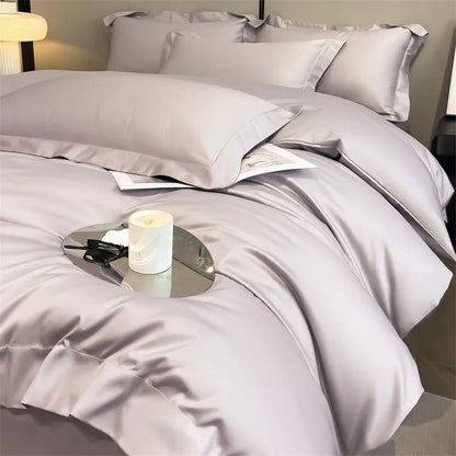 Parure de lit en coton égyptien 1000TC 220x240 cm en