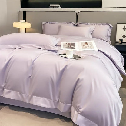 Parure de lit en coton égyptien 1000TC 220x240 cm en