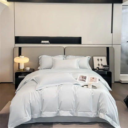 Parure de lit en coton égyptien 1000TC 220x240 cm en