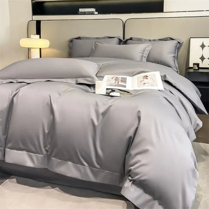 Parure de lit en coton égyptien 1000TC 220x240 cm en