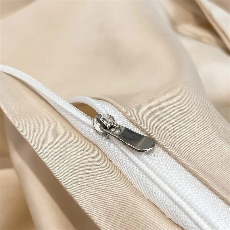 Parure de lit en coton égyptien 1000TC 220x240 cm en