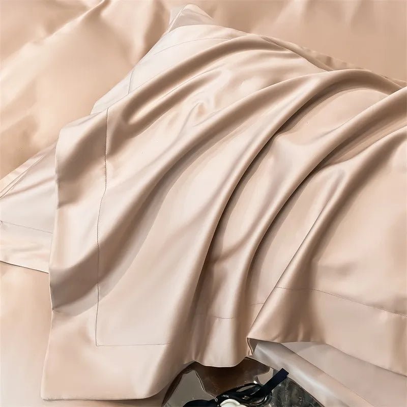 Parure de lit en coton égyptien 1000TC 220x240 cm en