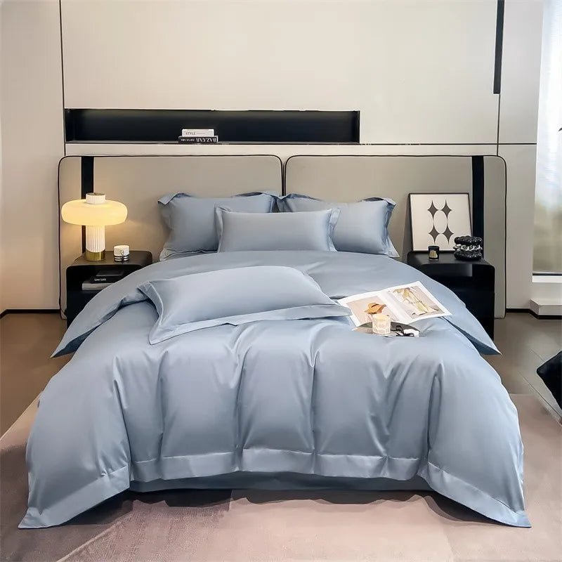 Parure de lit en coton égyptien 1000TC 220x240 cm en