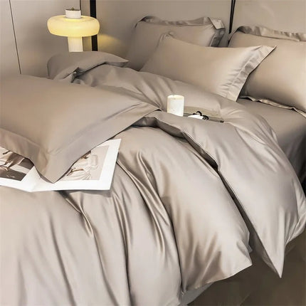 Parure de lit en coton égyptien 1000TC 220x240 cm en