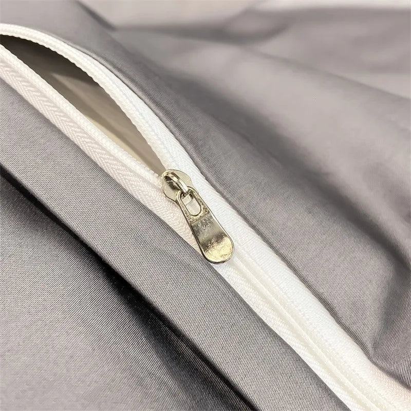 Parure de lit en coton égyptien 1000TC 220x240 cm en