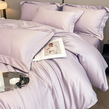 Parure de lit en coton égyptien de couleur unie 150x200cm en