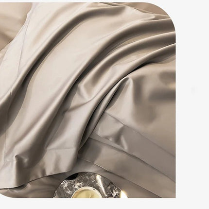 Parure de lit en coton égyptien de couleur unie 220x240cm en
