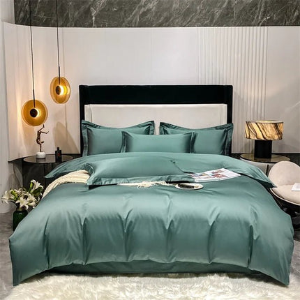 Parure de lit luxe en coton égyptien 1000TC 150x200 cm en