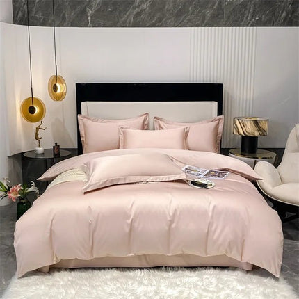 Parure de lit luxe en coton égyptien 1000TC 150x200 cm en