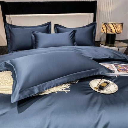 Parure de lit luxe en coton égyptien 1000TC 150x200 cm en