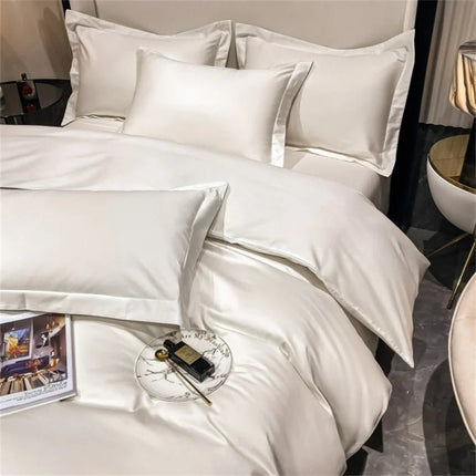 Parure de lit luxe en coton égyptien 1000TC 200x230 cm en