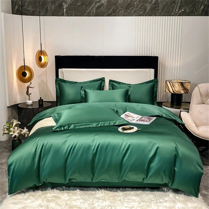 Parure de lit luxe en coton égyptien 1000TC 200x230 cm en