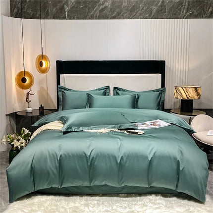 Parure de lit luxe en coton égyptien 1000TC 220x240 cm en