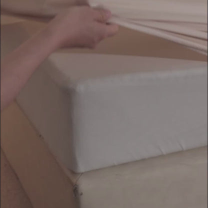 Drap-housse 100% coton égyptien 140x190x30cm